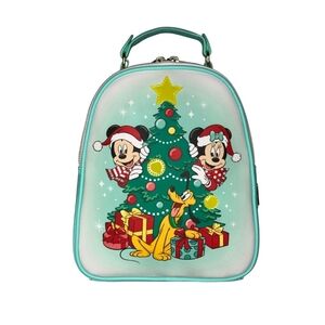 Loungefly Mickey And Minnie Sensational Six Light Up Backpack New!